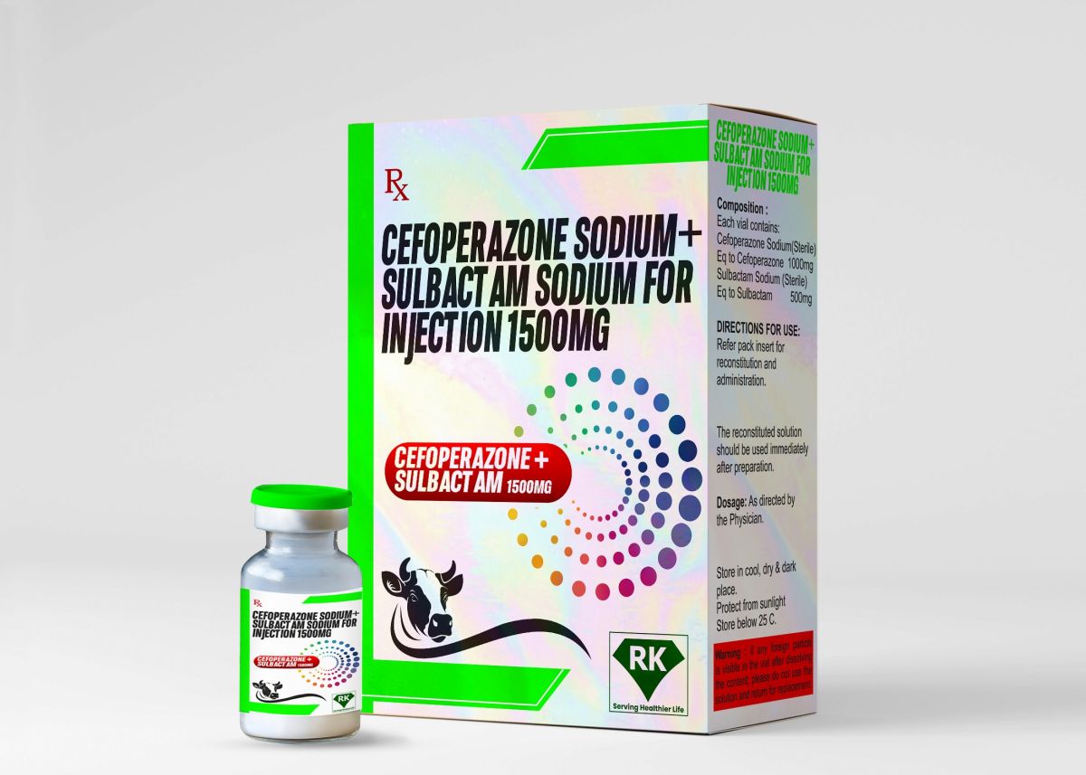 Cefoperazone Sodium and Sulbactam Sodium for Injection 1500mg